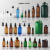 2500ml Green Glass Bottle with Mist Sprayer