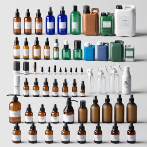 100ml Plastic Bottle with Lotion Cap