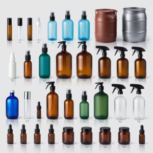 10ml Green Glass Bottle with Dropper