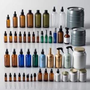 50ml Clear Glass Bottle with Pipette