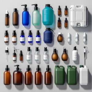 50ml Clear Glass Bottle with Dropper