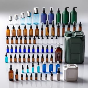 250ml Amber Glass Bottle with Lotion Cap