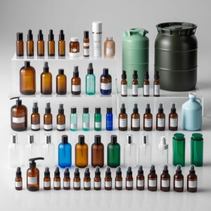 5000ml Green Glass Bottle with Pipette