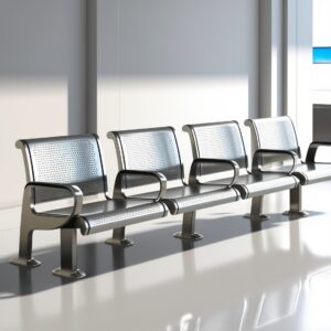 waiting area bench seating