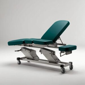 Examination couch with stirrups