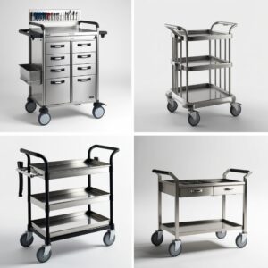 Emergency Linen trolley -f-46