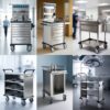 stainless steel medical cart