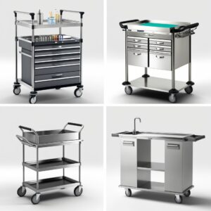 medical instrument trolley
