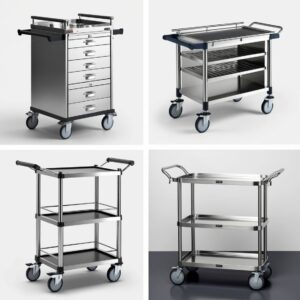 Emergency medicine trolley