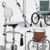 Walk Frame Rollator FS912L - Rub Tip