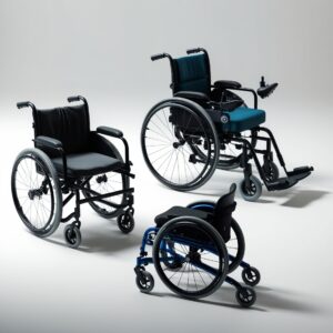 Budget Buddy 17"-43cm Electric Wheelchair