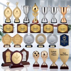 custom Trophies medals plaques plaque