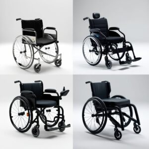Action Rigid Wheelchair 14"-36cm