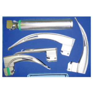 Laryngoscope Fibre Optic 4 Blade Set