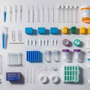 Cryovial Box 81 Place Polycarbonate Blue