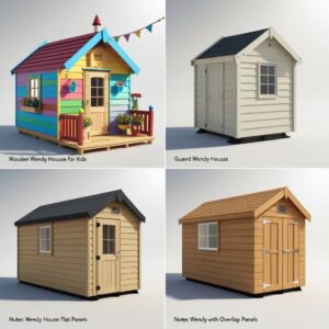 Nutec Wendy Houses - Overlap 2m x 3m