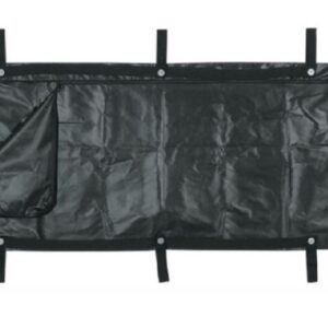 Body Bag transparent u-shape zip 160 micron - xxl