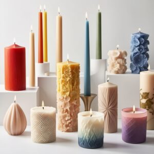 round candles