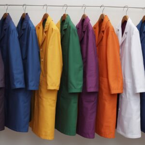 100 cotton chemistry lab coat