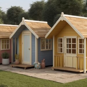 Wooden Wendy Houses 4m x 4m
