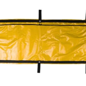 Body Bag transparent u-shape zip 160 micron - small