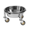 Mobile kickabout to suit bowl _ Stainless steel construction