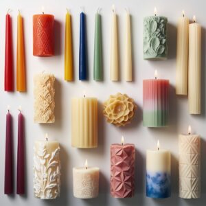 wax on candles