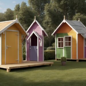 Wooden Wendy Houses 4m x 6m