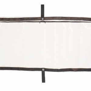 Body Bag cream window & side zip 160 micron - xxxl