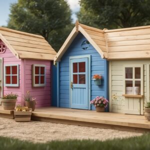 Nutec Wendy Houses - Overlap 2m x 2m