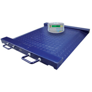 Scale - PTM Drum and Wheelchair Platform with GK Indicator - PTM 500 + GK - Capacity 500Kg - PTM 500 + GK