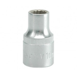 Bi-hex Socket - 12 Point - Chrome Vanadium - 1/2" Connector - Standard Length - 10mm - YT-1272