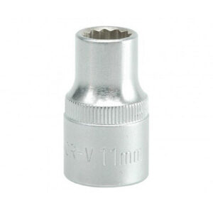 Bi-hex Socket - 12 Point - Chrome Vanadium - 1/2" Connector - Standard Length - 11mm - YT-1273