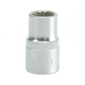 Bi-hex Socket - 12 Point - Chrome Vanadium - 1/2" Connector - Standard Length - 13mm - YT-1275