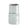 Bi-hex Socket - 12 Point - Chrome Vanadium - 1/2" Connector - Standard Length - 14mm - YT-1276