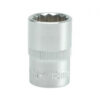 Bi-hex Socket - 12 Point - Chrome Vanadium - 1/2" Connector - Standard Length - 19mm - YT-1281
