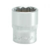 Bi-hex Socket - 12 Point - Chrome Vanadium - 1/2" Connector - Standard Length - 23mm - YT-1285
