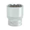 Bi-hex Socket - 12 Point - Chrome Vanadium - 1/2" Connector - Standard Length - 27mm - YT-1289