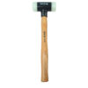 Nylon Dead Blow Mallet - Wood Handle - 430g - YT-4625