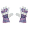 Candy Stripe Workers Gloves - Wrist - TOOG725A