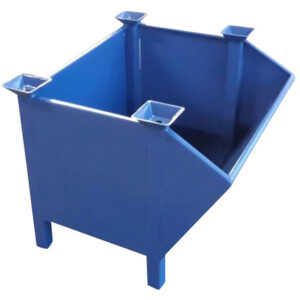 Skip Bin - Steel - Blue - 400Kg - SKIP300H