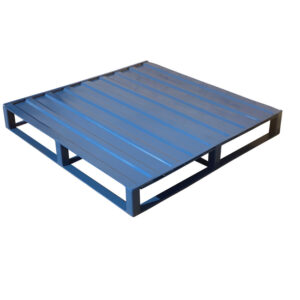 Steel Pallet - 4 Way - 120 x 120 x 15cm - Blue - PAL44