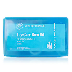 Burnshield Easy Care Burn Kit - Plastic PVC Box and Contents - 20 x 6 x 13 cm - 550012