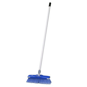 Carpet Broom - Complete - GB10 - Stiff - Synthetic Fibre with Buffers - Metal Handle - 55 Grip - Pack of 5 - F3365