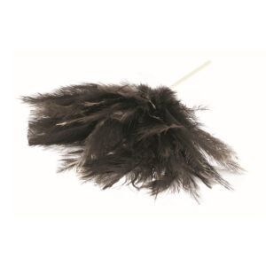 Feather Duster - Genuine Ostrich Chick Feathers - Large Head - 1.8m - Pack of 5 - F9005