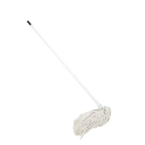 Mop - Complete - Long-hair Head with Metal Socket - Metal Handle - 335g - Pack of 5 - F7590