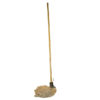 Wringer Mop - Complete - Head with Metal Socket - Wooden Handle - 400g - Pack of 5 - F17457