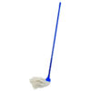 Mop - Complete - W2 Head with with Plastic Socket - Metal Handle - Blue - 265g - Pack of 5 - F8759