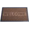 Heavy-Duty Doormat - Design Decoturf Ribbed Mat - 75 x 45 x 0.5 cm - Brown - DE070001-brown
