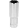 Bi-hex Deep Socket - 12 Point - Chrome Vanadium - 1/2" Connector - 76mm Length - 18mm - YT-12940